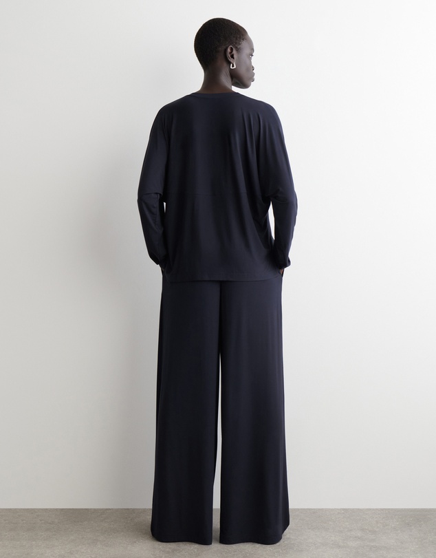 COS - Fluid Jersey Long-Sleeve Top