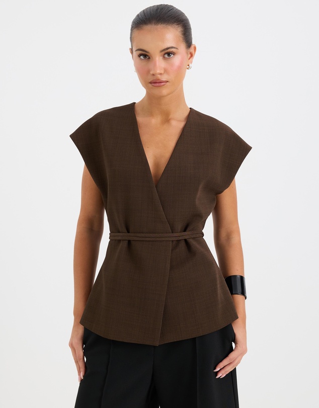 Calli - Tori Wrap Top