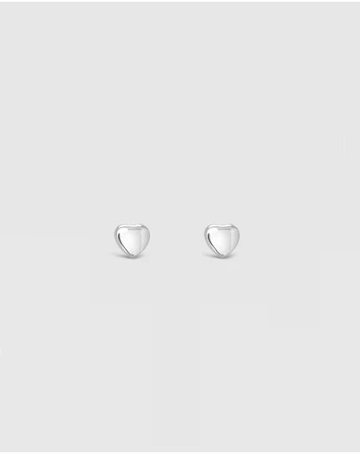 Ichu - Heart Stud Earrings