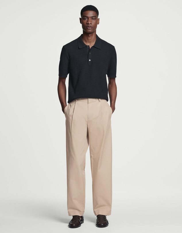 COS - Guy Cotton Stitch Polo