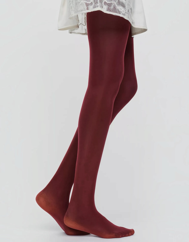 High Heel Jungle - Silk Glazed Skin - Burgundy