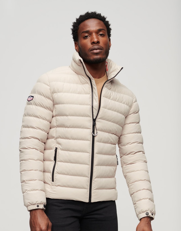 Superdry - Fuji Printed Padded Slim Fit Jacket