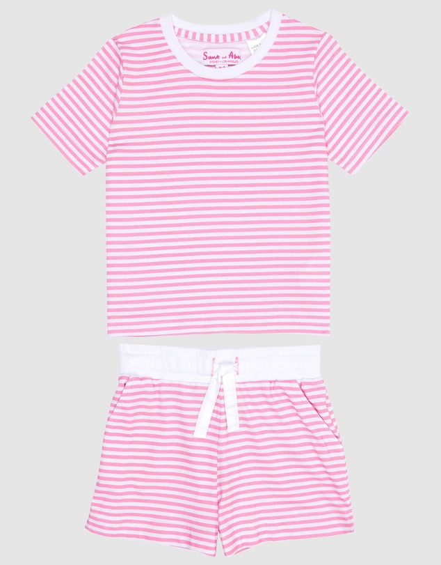 Sant And Abel - Kids Peony Jersey Short PJ Set