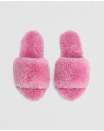 Country Road - Australian Made Shearling Slide