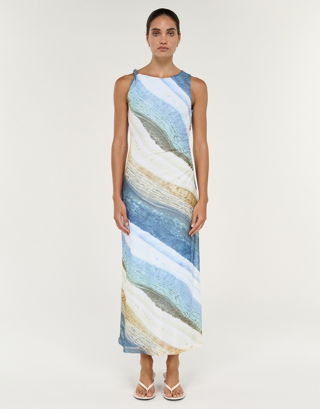 Staple the Label - Zelie Mesh Midi Dress