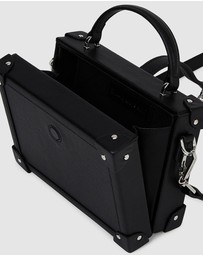 Karl Lagerfeld - K/Autograph Padlock Small Trunk Bag