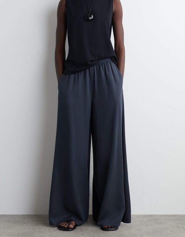 COS - Twill Palazzo Trousers