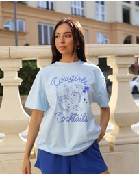 Vacancy Co - Cowgirls & Cocktails Tee