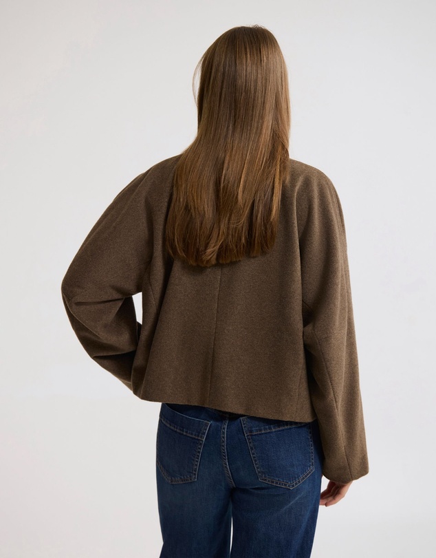 Oxford - Asher Wool Blend Cocoon Jacket