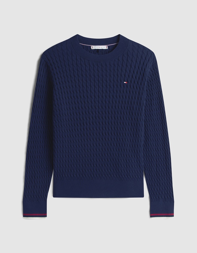 Tommy Hilfiger - Fine Gauge Cable Knit Jumper