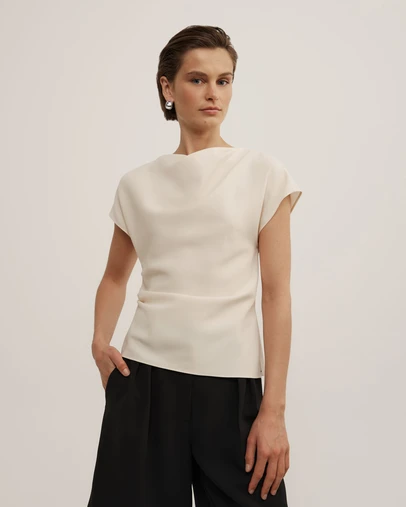Witchery - Cowl Neck Crepe Top