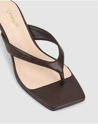 Verali - Martha Kitten Heel Thongs
