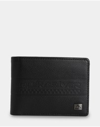 Quiksilver - Mens Gut Fiver Leather Wallet