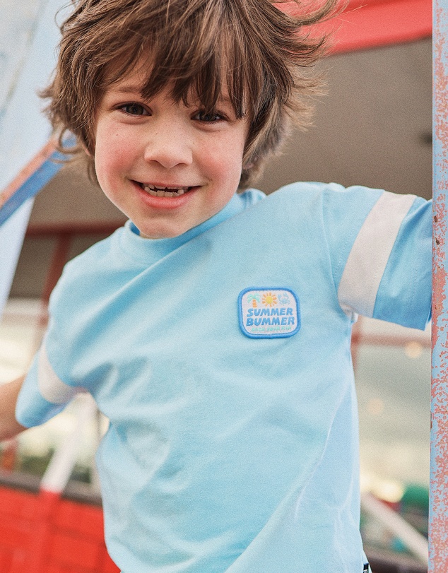 Rock Your Kid - Vance Tee in Baby Blue Sunrise