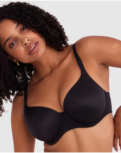 Bras N Things - Body Bliss Full Cup Bra - Black