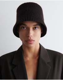 COS - Ribbed Wool-Blend Bucket Hat