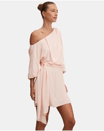 Forever New - Sammy Tipped Draped Mini Dress