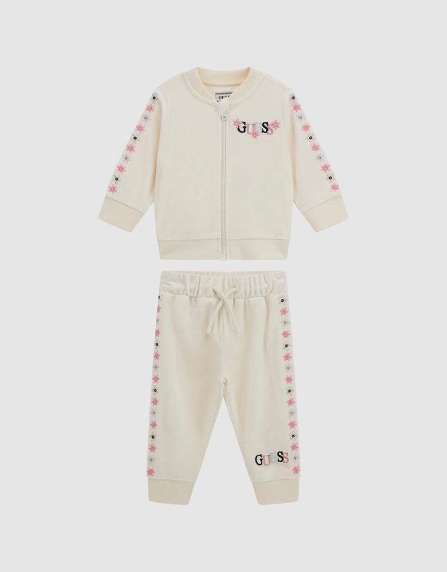 GUESS - Velvet Active Top and Pants Set