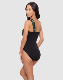 Magicsuit - Palmetto Goddess One Shoulder Tummy Control Swimsuit