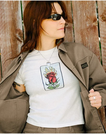 RVCA - Womens Spanky Loteria T-Shirt