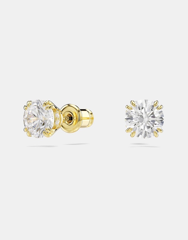 Swarovski - Magic Set, Set (2), Mixed Cuts, Snowflake, White, 18K Gold Finish