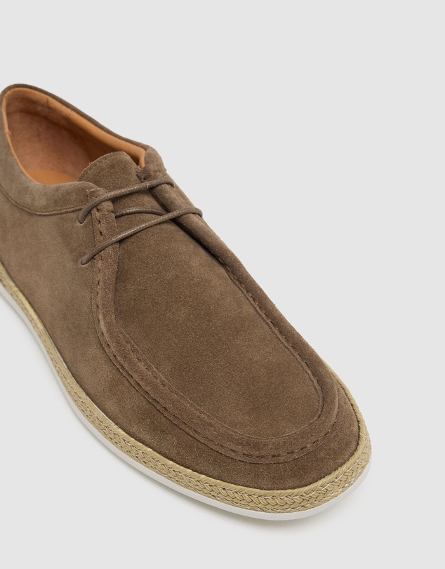 Oxford - Dorian Espadrille Suede Wallaby