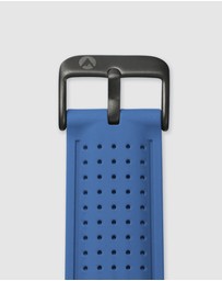 Maxum - Raglan Band Blue Silicone Strap Black Buckle