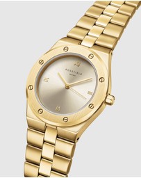 Rosefield - Rose Sunray Gold-Tone Bracelet Watch