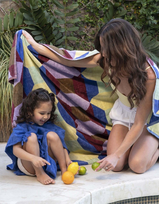 Bambury - Tessa Jacquard Beach Blanket