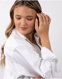 Lovisa - Sterling Silver Mini Pearl Bracelet