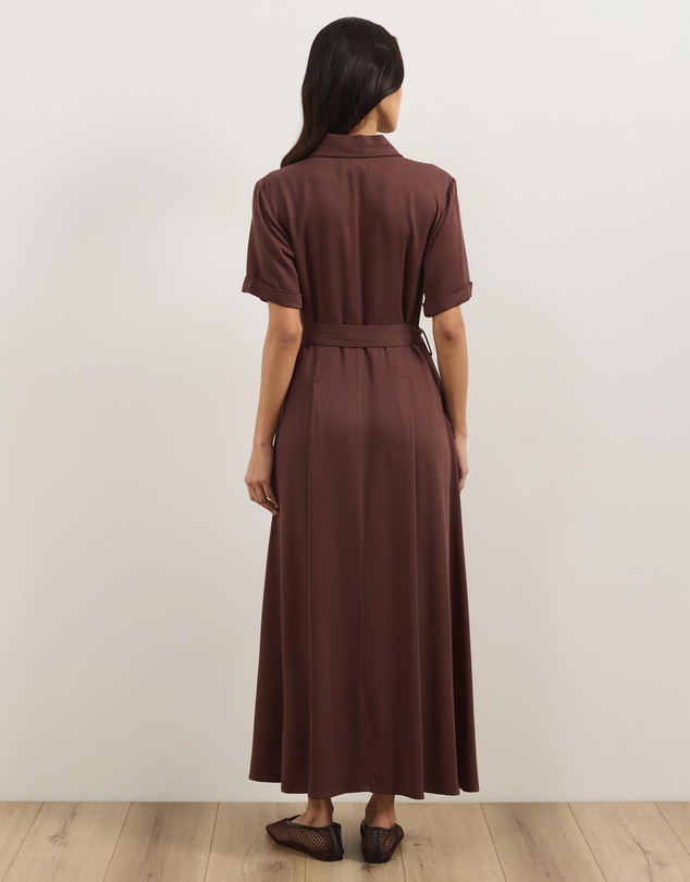 Atmos&Here - Harriet Viscose Shirt Dress