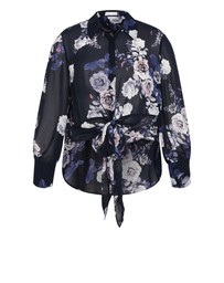 City Chic - Janine Print Shirt