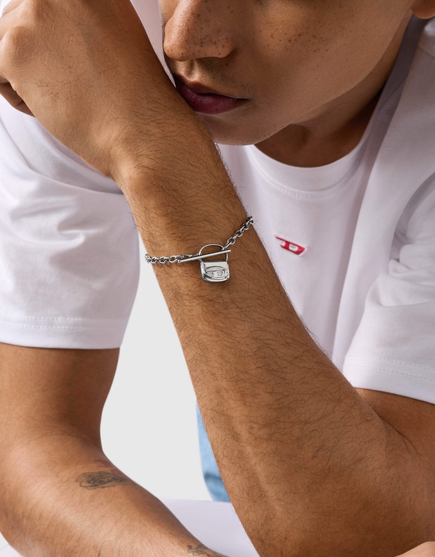 Diesel - Silver Tone Bracelet