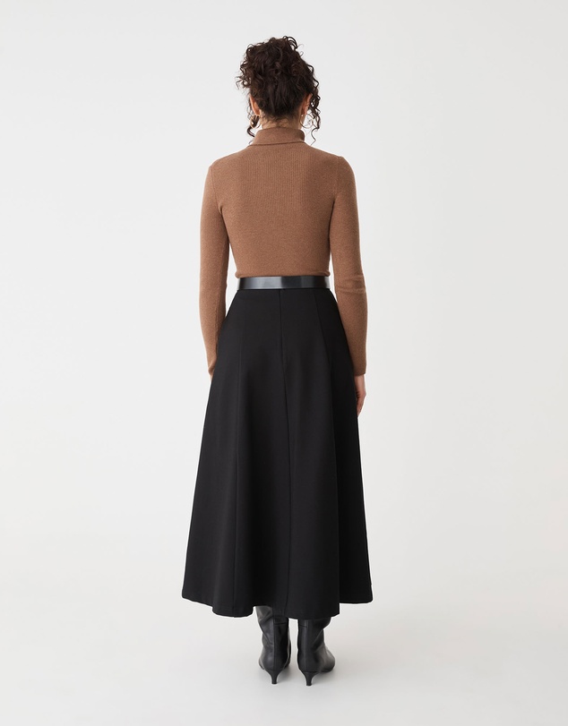 Forcast - Janice A-Line Ponte Skirt