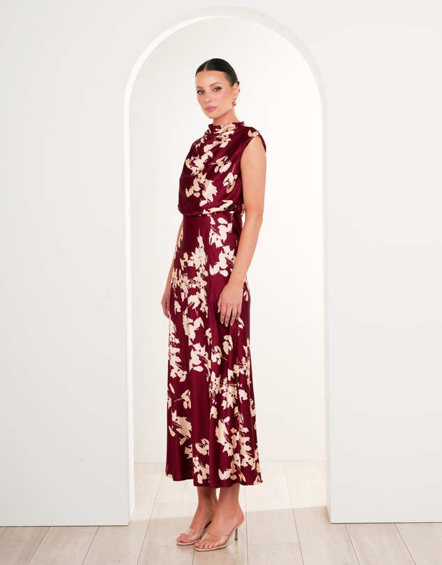 Pilgrim - Aisha Cowl Neck Maxi Dress