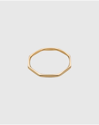 Von Treskow - 9ct Gold Octa Ring