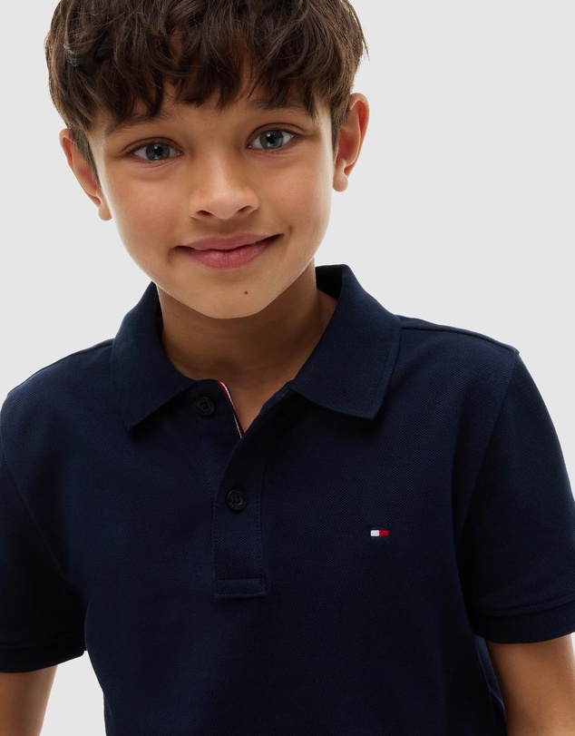 Tommy Hilfiger - Flag Polo Ss - Kids