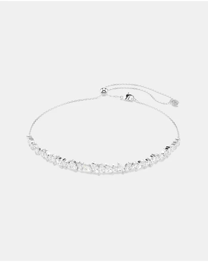 Swarovski - Mesmera:Choker Necklace Whi/Rhs
