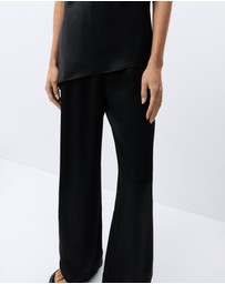 UNISON - Satin Wide Leg Pant