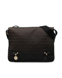 Pre-Loved by Azura Reborn - Pre-Loved Zucchino Canvas F Charm Crossbody