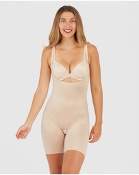 Spanx - SPANXshape™ Invisible Open-Bust Mid-Thigh Bodysuit