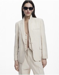 Desigual - Satin effect blazer