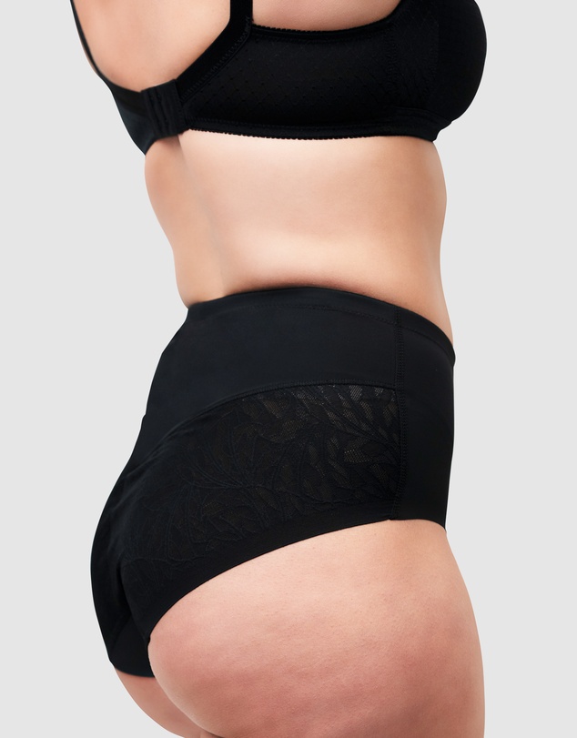 Naturana - High Waist Shapewear Brief With Lace
