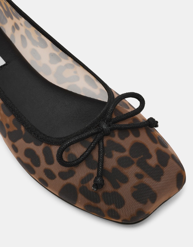 Steve Madden - Flaire Leopard Mesh Flats