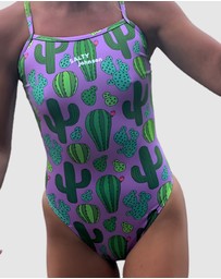 Salty Johnson - Prickly Business Thin Strap One Piece