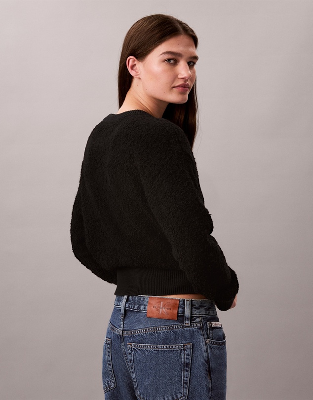 Calvin Klein Jeans - Boucle Logo Crewneck Jumper