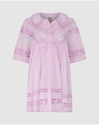 KINGA CSILLA - Tessera Nola Button Down Dress