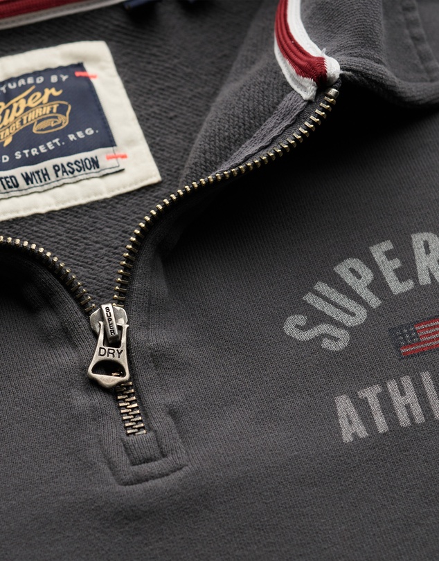 Superdry - Athletic Collared Half Zip