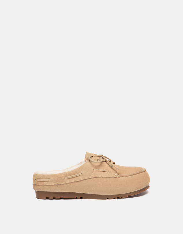 EVERAU - EverAU Ugg Churna Cow Suede Upper Loafer Oxfords Flats