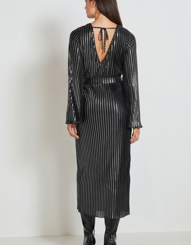 NEXT - Long Sleeve Belted Midi Dress